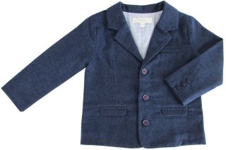 ネイビー・ヘリンボーン・ブレザー_4_5歳用(身長 100-105cm)｜ベビー服 