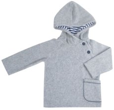 画像2: グレーパーカー_1-2歳用(身長 85-90cm) (2)