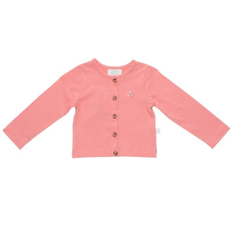 アルベッタ・カーディガン（ピンク）_1-2歳用(身長 85-92cm)｜ベビー服 