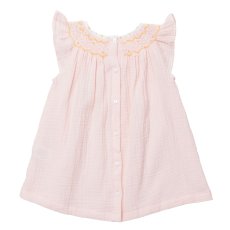 画像2: ピンクモスリンドレス_6ヶ月〜6歳用 (2)