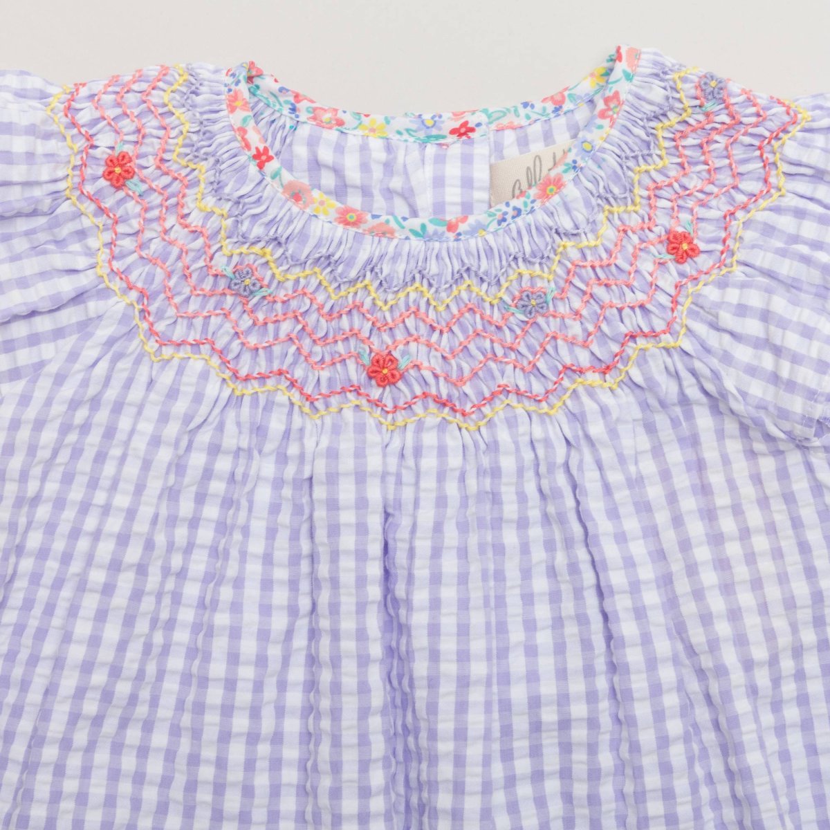 画像3: デイジー・ハンドスモックドレス_6-12ヶ月用(身長 80-85cm) (3)