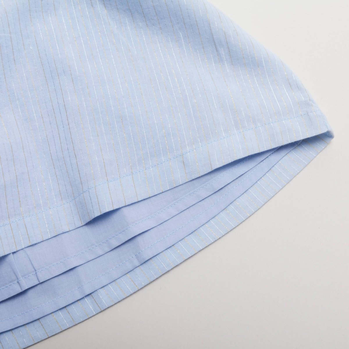 画像4: ブルーゴールド・シルバー・スモックドレス_4-5歳用(身長 103-108cm) (4)