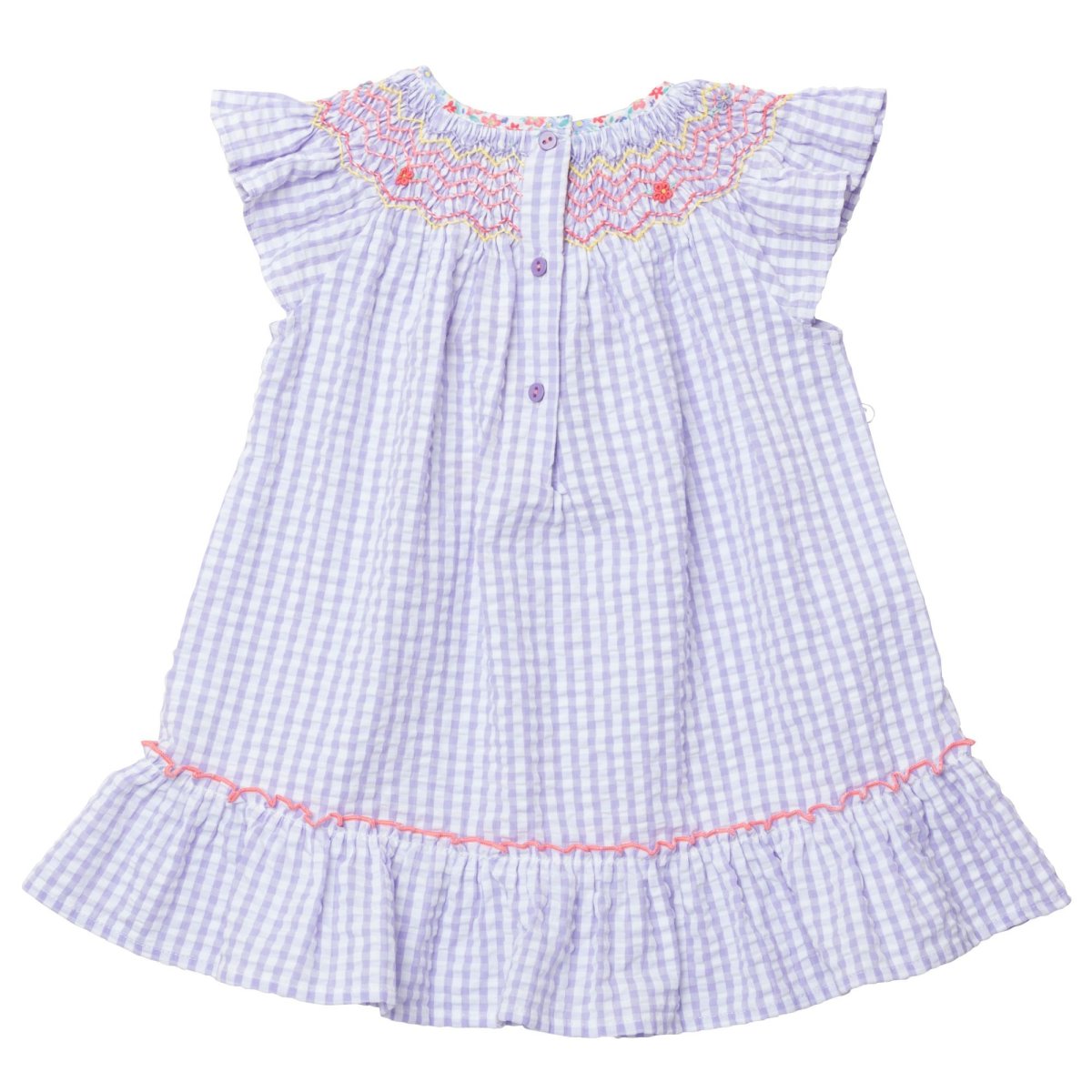 画像2: デイジー・ハンドスモックドレス_6-12ヶ月用(身長 80-85cm) (2)