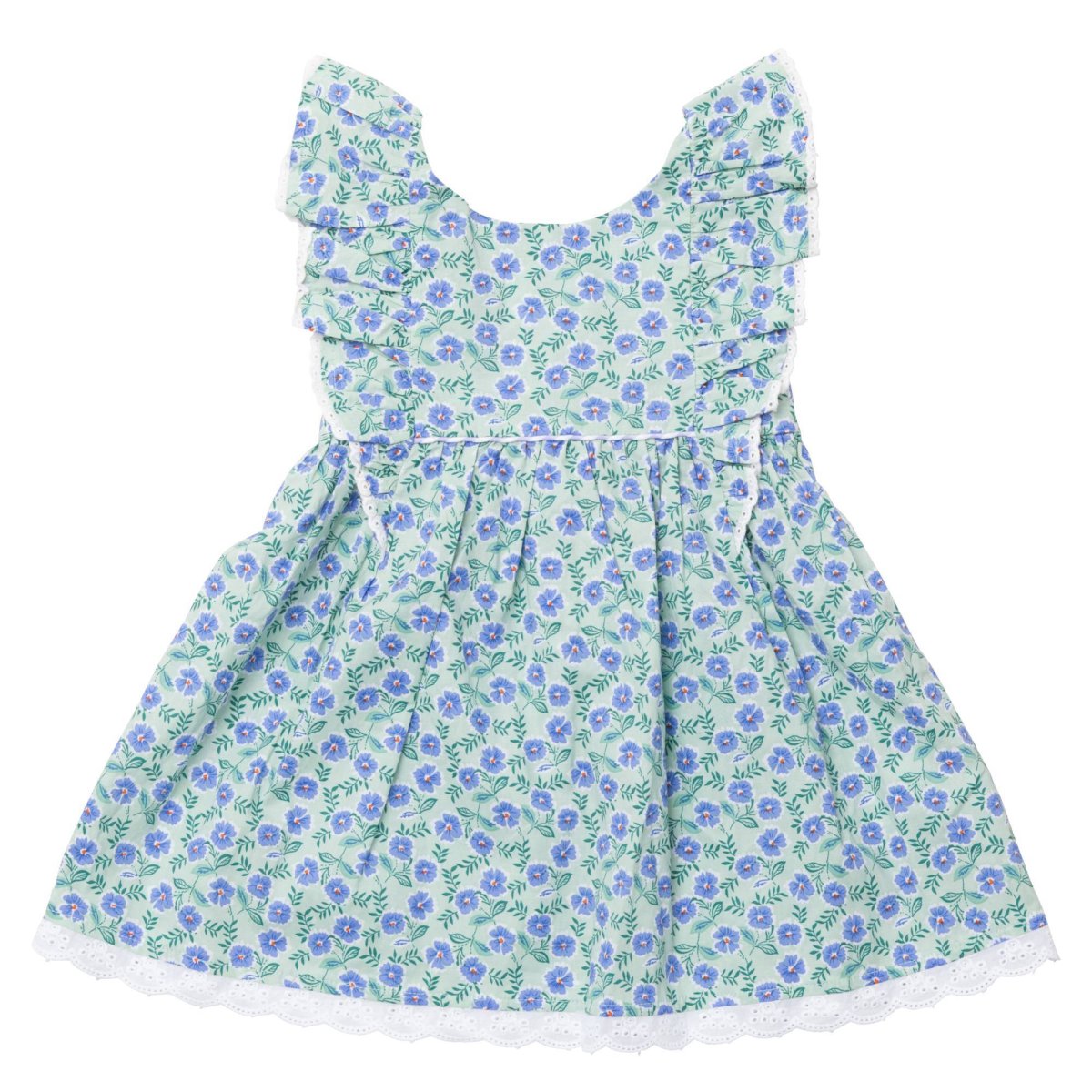 画像1: ペリリンクルドレス_6ヶ月〜6歳用 (1)