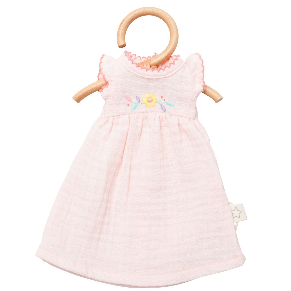 画像2: 【ドール用】ピンクガーゼ・ドールドレス (2)