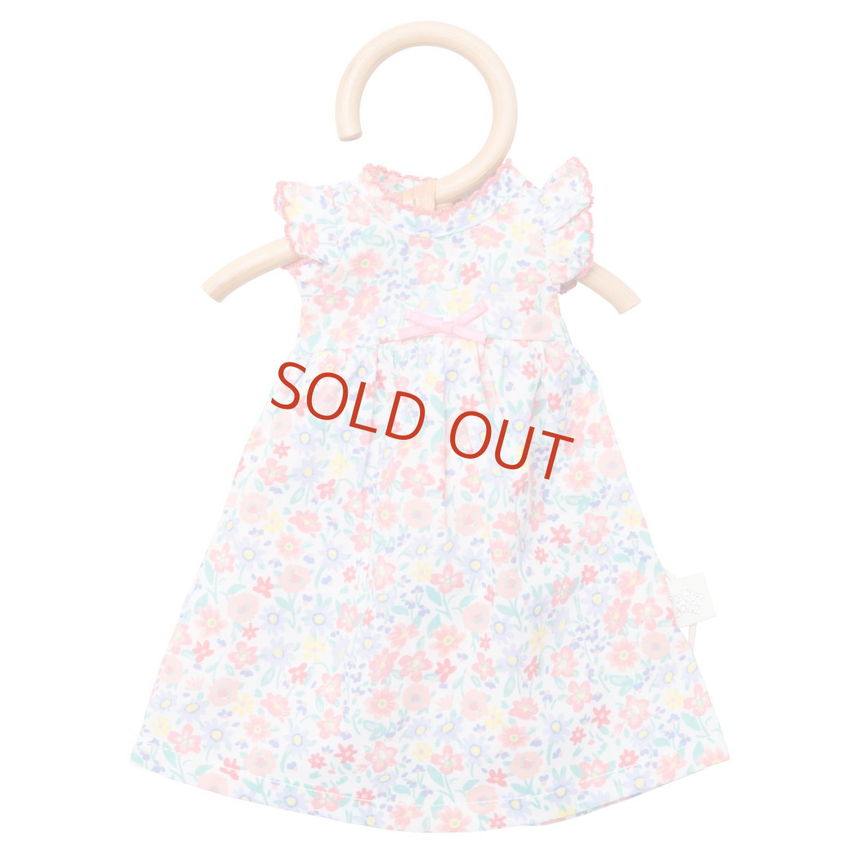 画像2: 【ドール用】ローリープリント・ドールドレス (2)