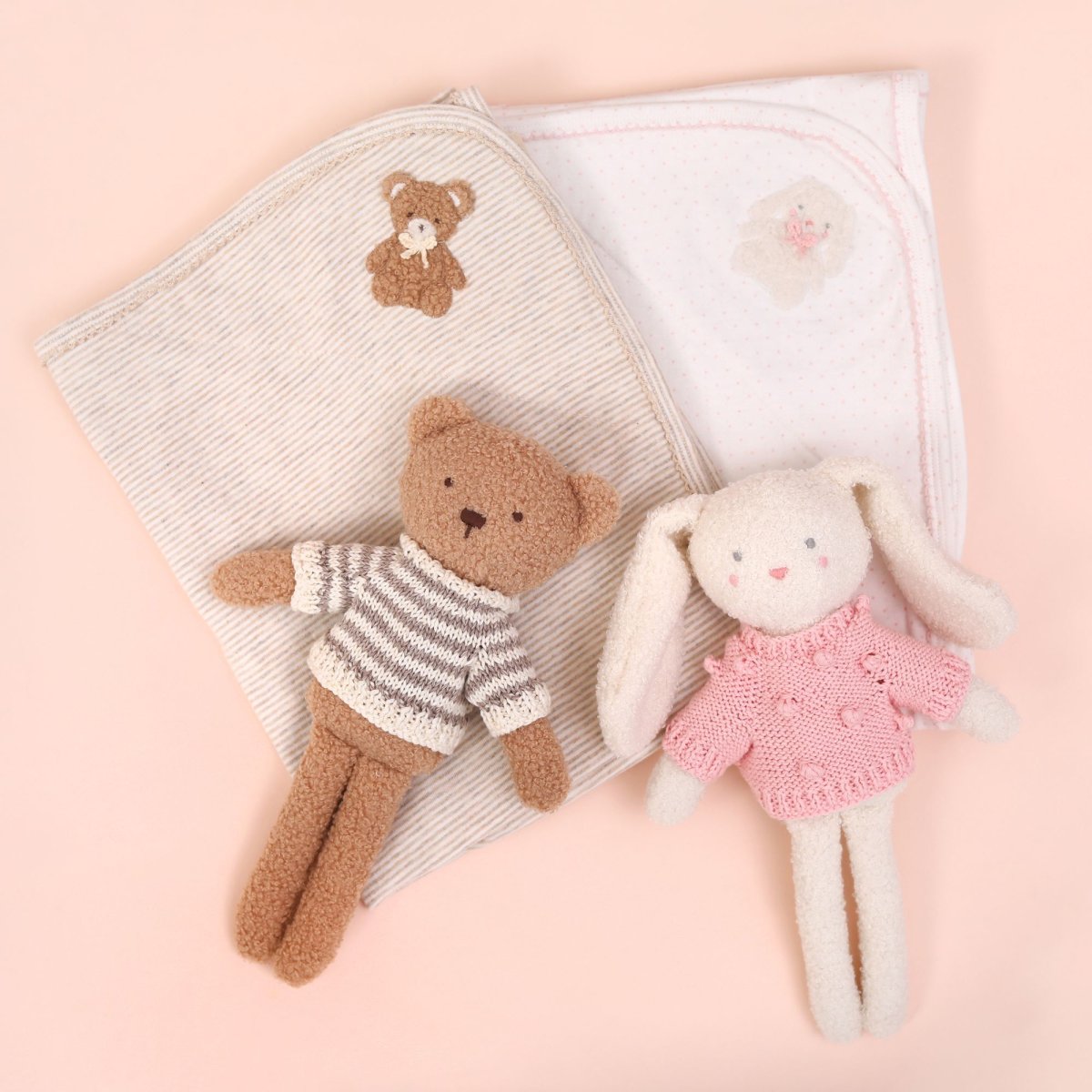 画像6: テディーストライプブランケット (6)