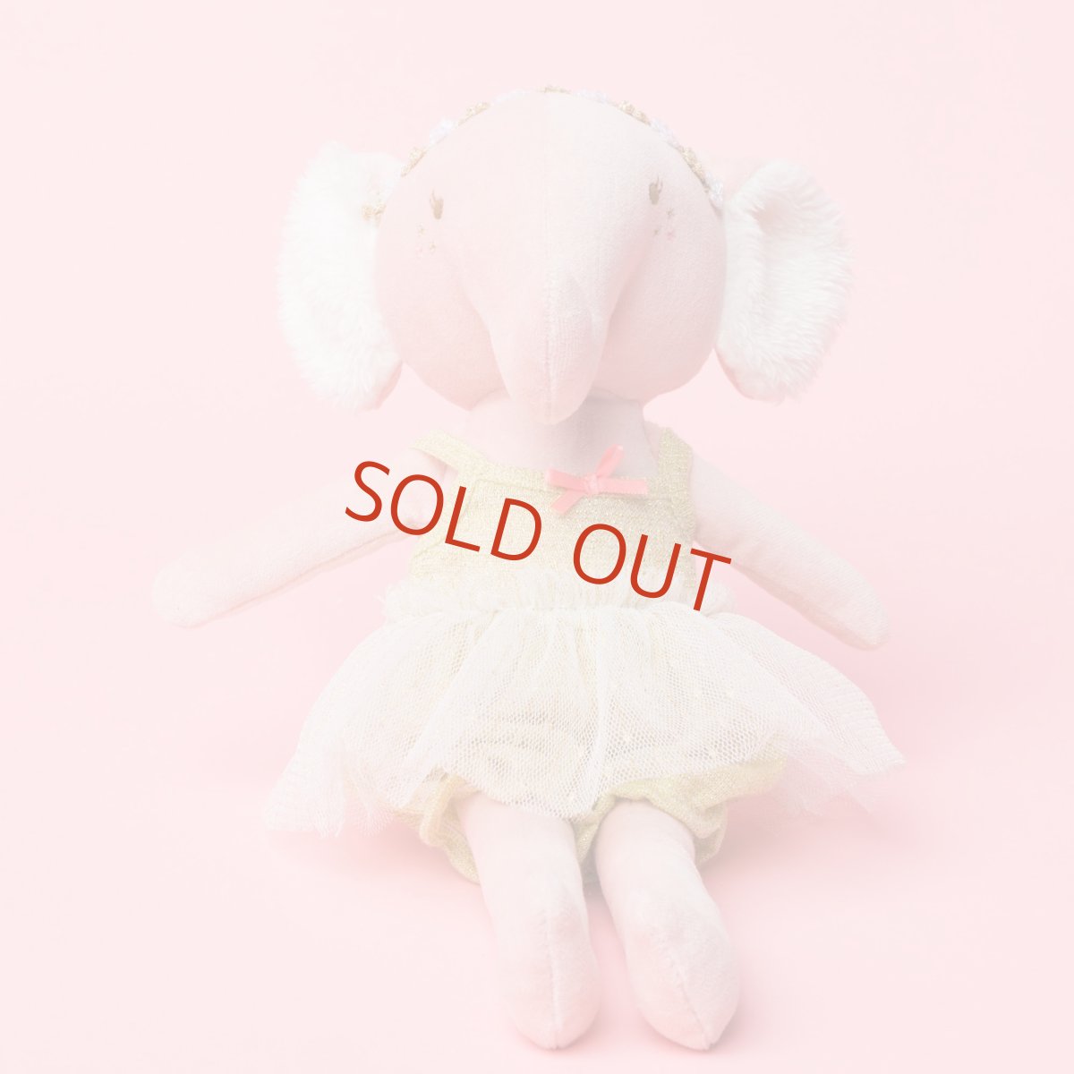 画像1: ゴールドバレリーナ・エレファントトイ (1)