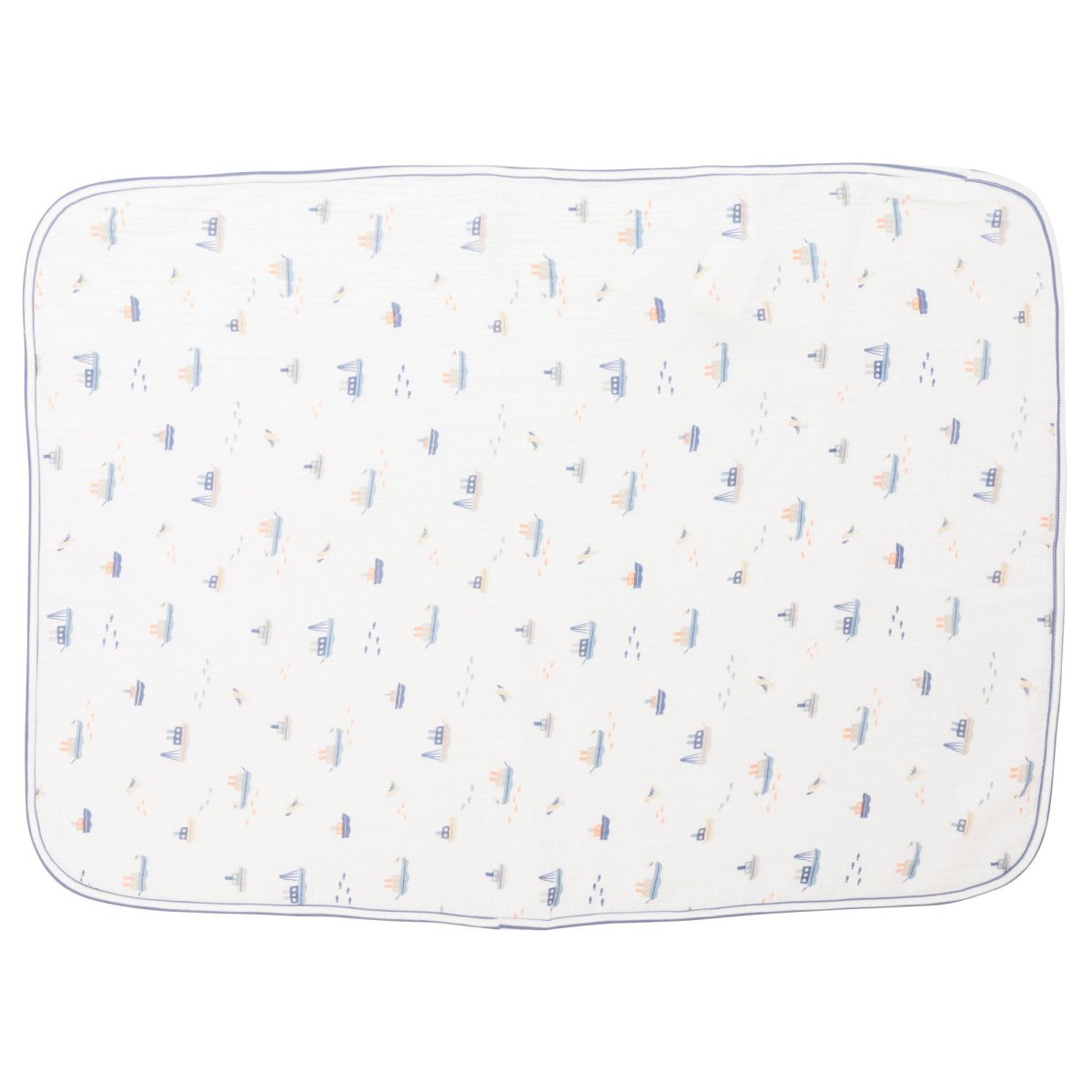 画像2: ノーティカルプリントブランケット (2)