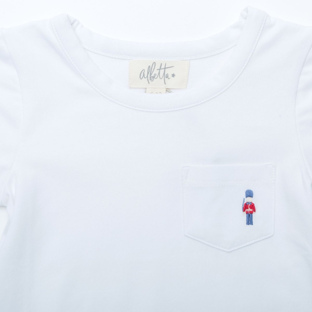 画像3: ホワイト・ソルジャーTシャツ_1-2歳(身長 85-90cm) (3)