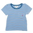 画像1: ブルーボーダーソルジャーTシャツ (1)