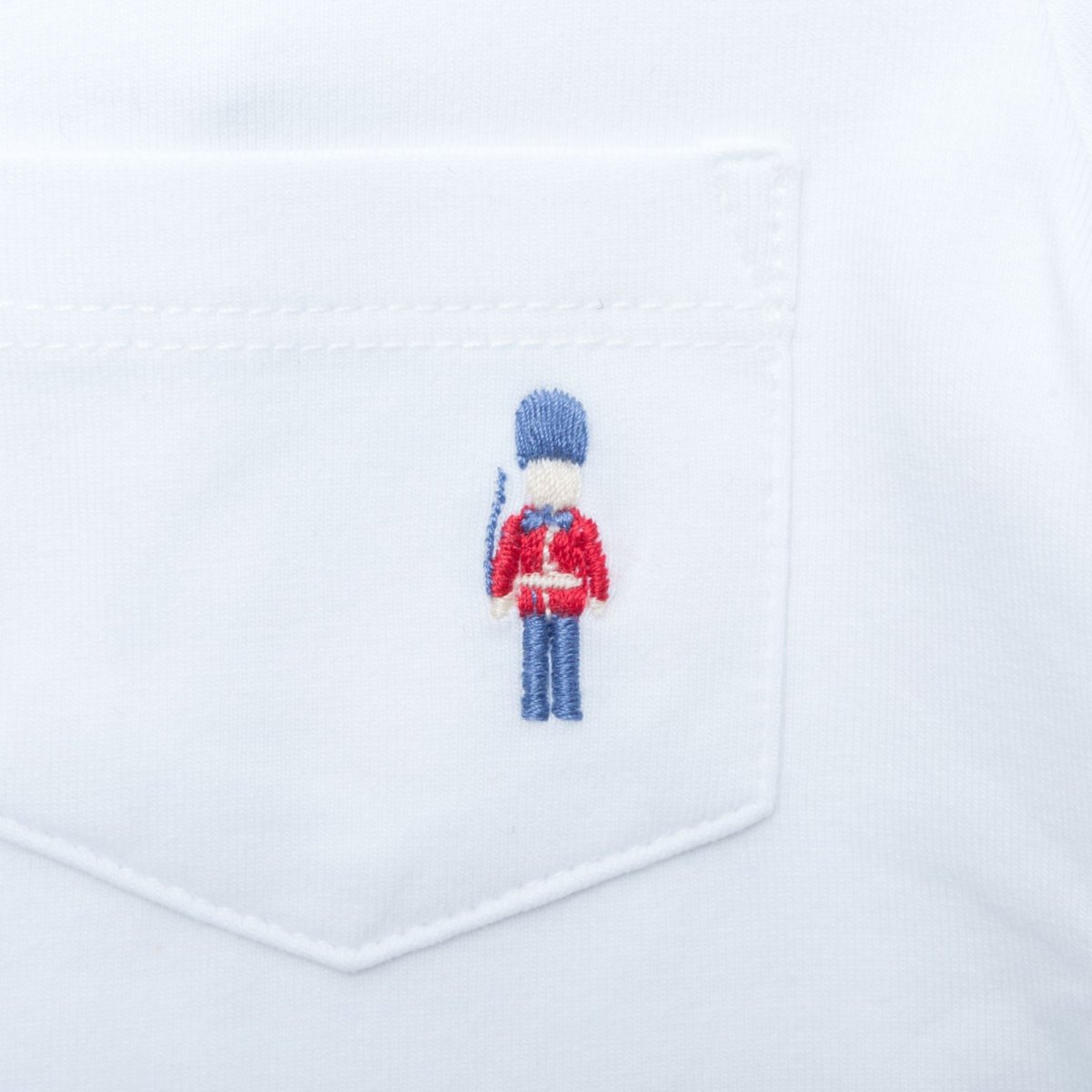 画像4: ホワイト・ソルジャーTシャツ_1-2歳(身長 85-90cm) (4)