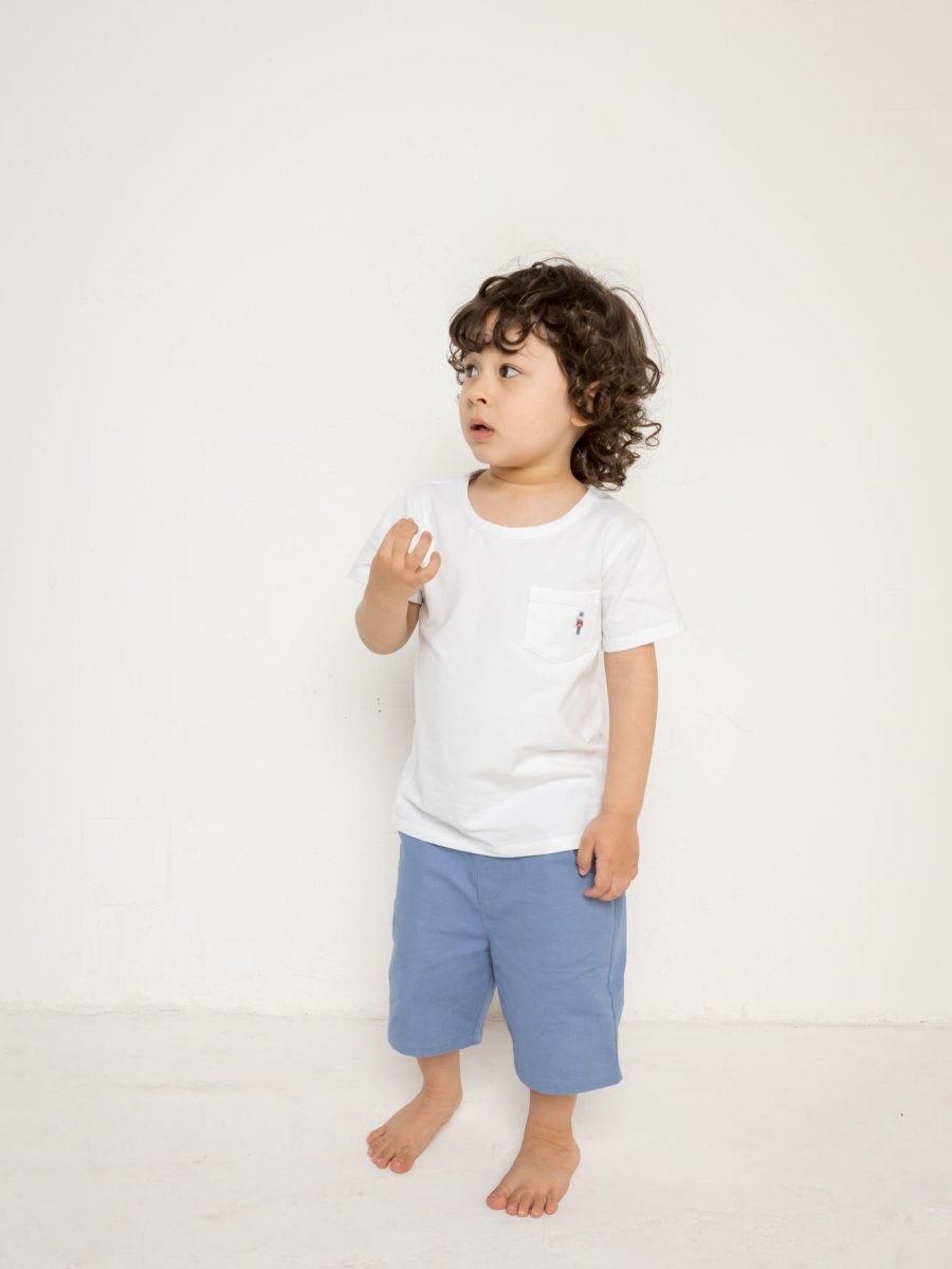 画像5: ホワイト・ソルジャーTシャツ_1-2歳(身長 85-90cm) (5)