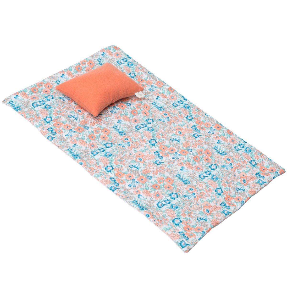 画像3: 【ドール用】お布団セット　オレンジ (3)