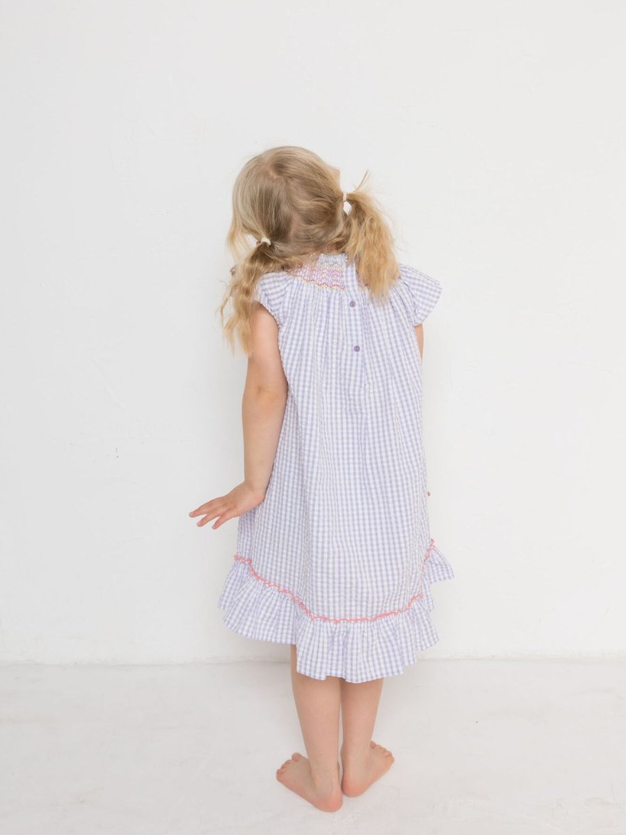 画像7: デイジー・ハンドスモックドレス_6-12ヶ月用(身長 80-85cm) (7)