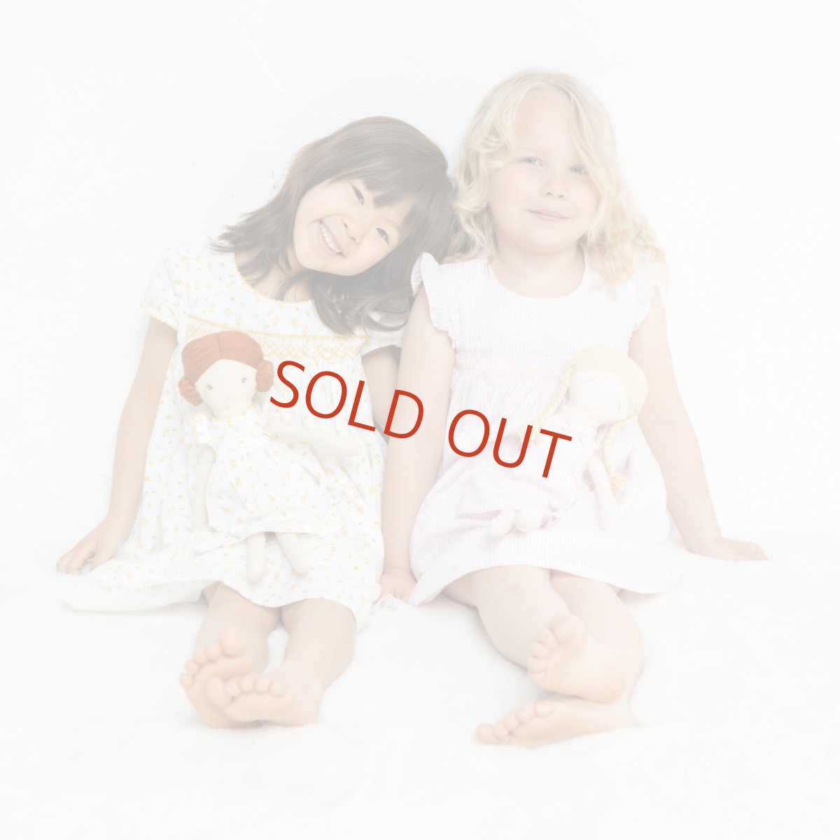 画像8: ピンクストライプスモックドレス_4-5歳用(身長 103-108cm) (8)