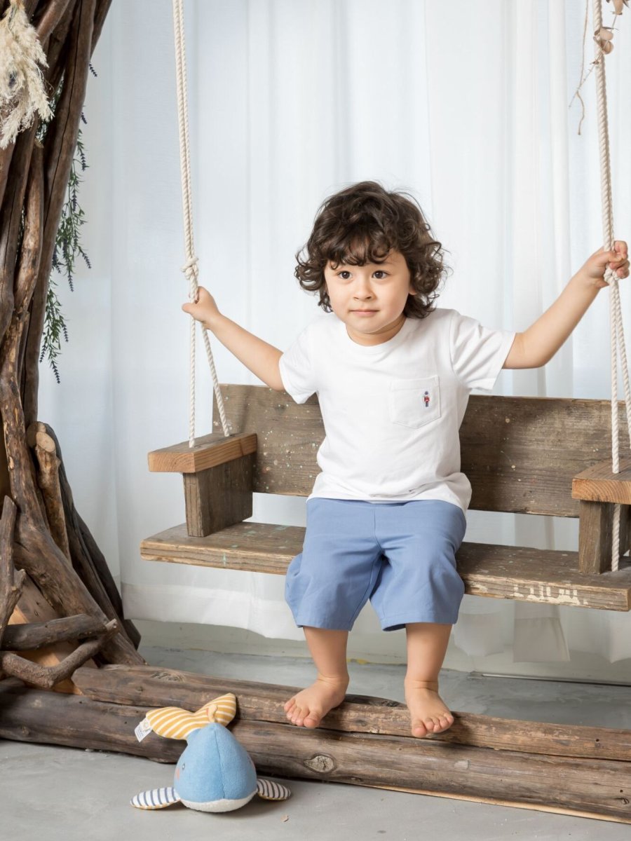 画像8: ホワイト・ソルジャーTシャツ_1-2歳(身長 85-90cm) (8)