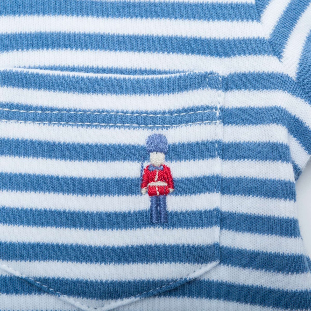 画像4: ブルーボーダー・ソルジャーTシャツ_2-3歳用(身長 90-95cm) (4)