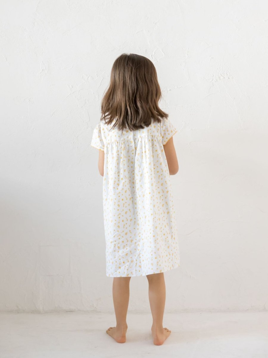 画像6: フローラルプリントスモックドレス_1-2歳用(身長 85-92cm) (6)