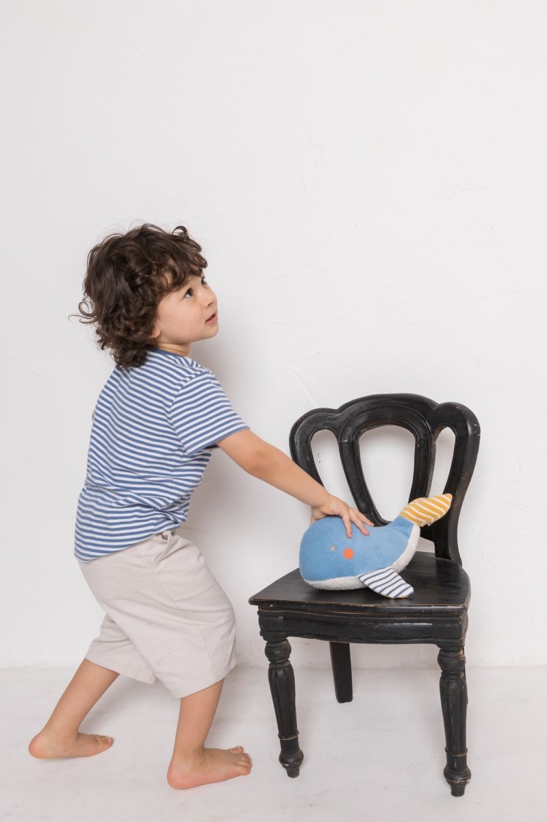 画像7: ブルーボーダー・ソルジャーTシャツ_2-3歳用(身長 90-95cm) (7)