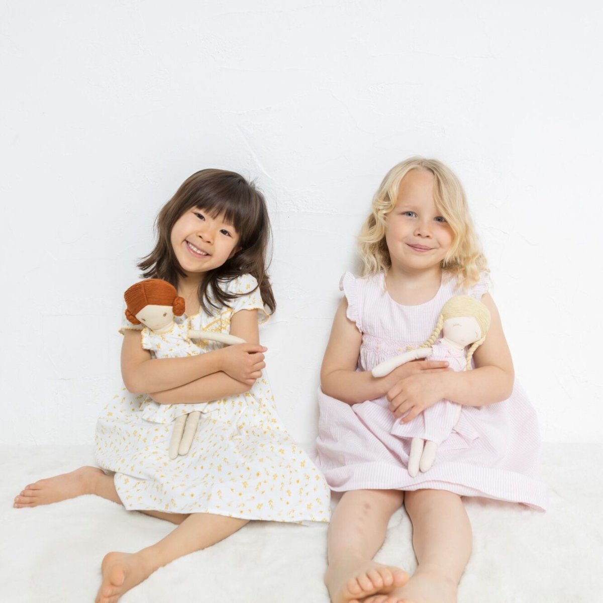 画像9: ピンクストライプスモックドレス_3-4歳用(身長 98-103cm) (9)