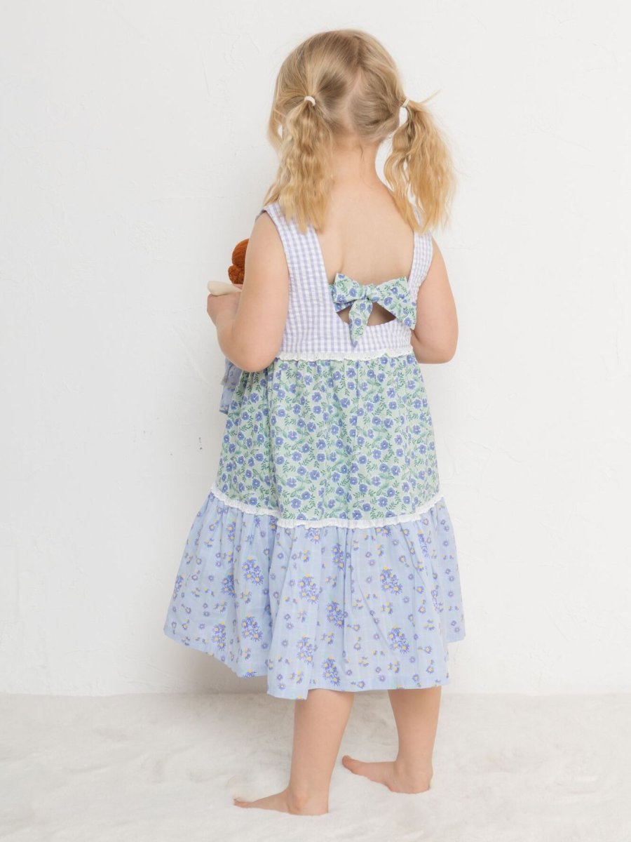 画像7: ティアード・ブルームドレス_2〜3歳用(身長 92-98cm) (7)