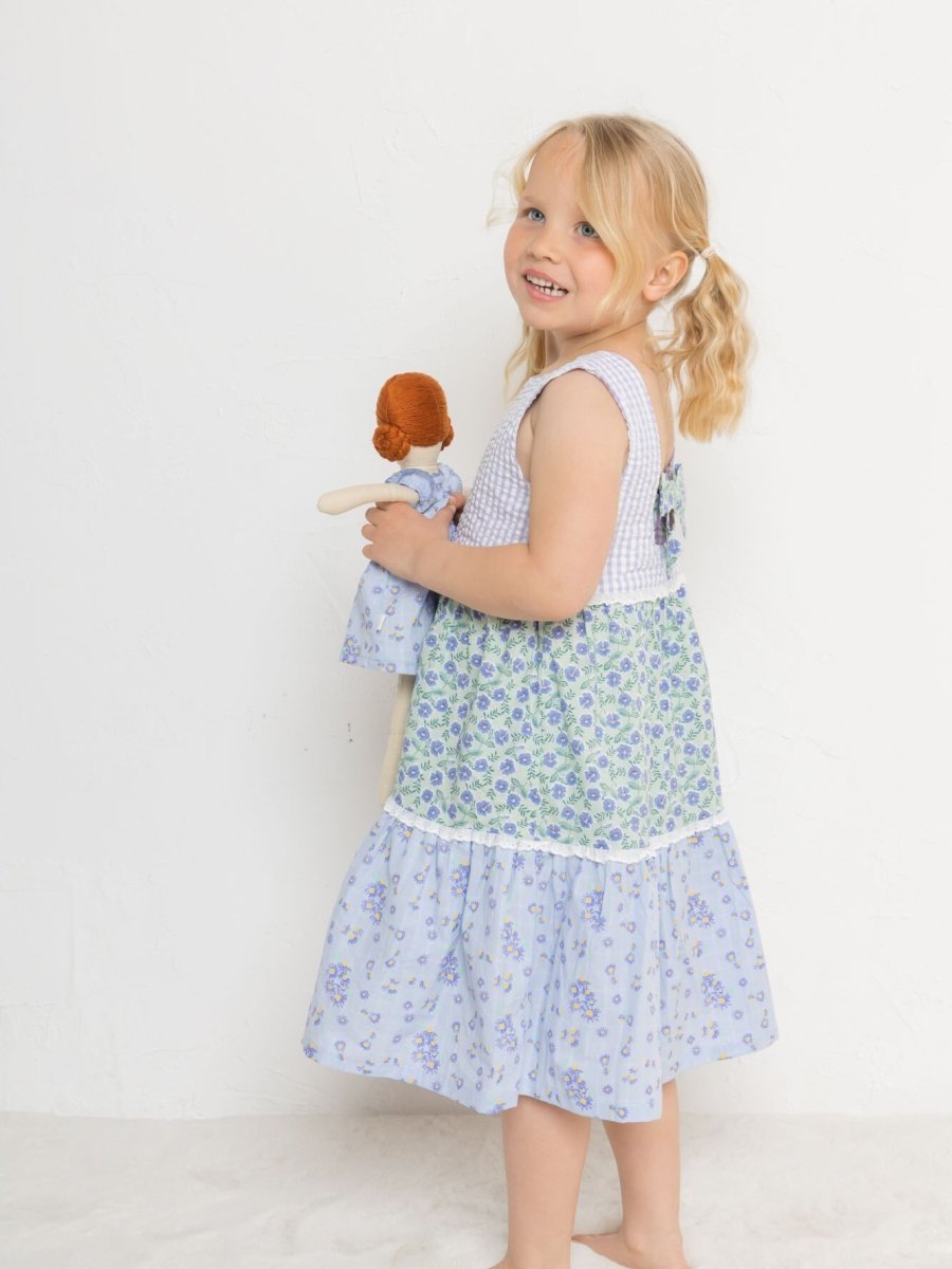画像6: ティアード・ブルームドレス_2〜3歳用(身長 92-98cm) (6)