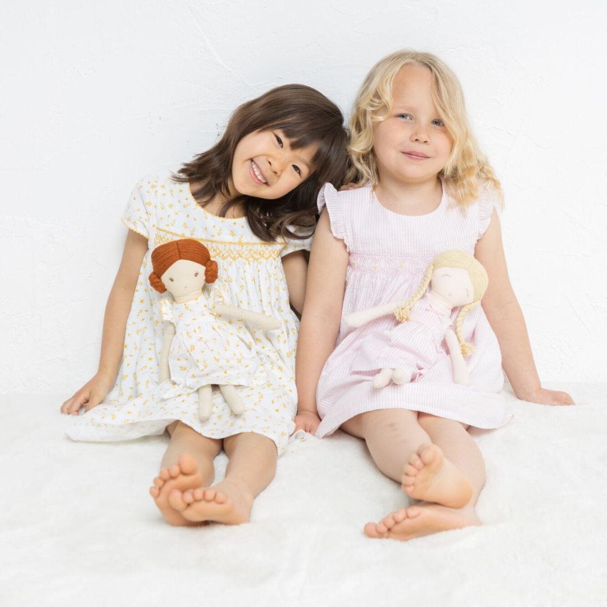 画像8: フローラルプリントスモックドレス_1-2歳用(身長 85-92cm) (8)