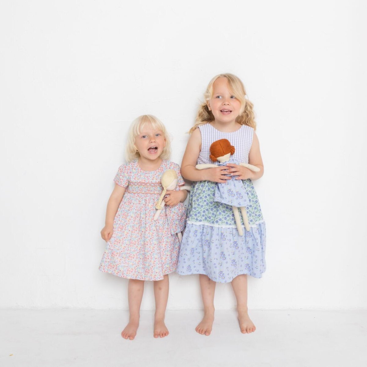 画像8: ローリープリント・ハンドスモックドレス_3-4歳用(身長 98-103cm) (8)