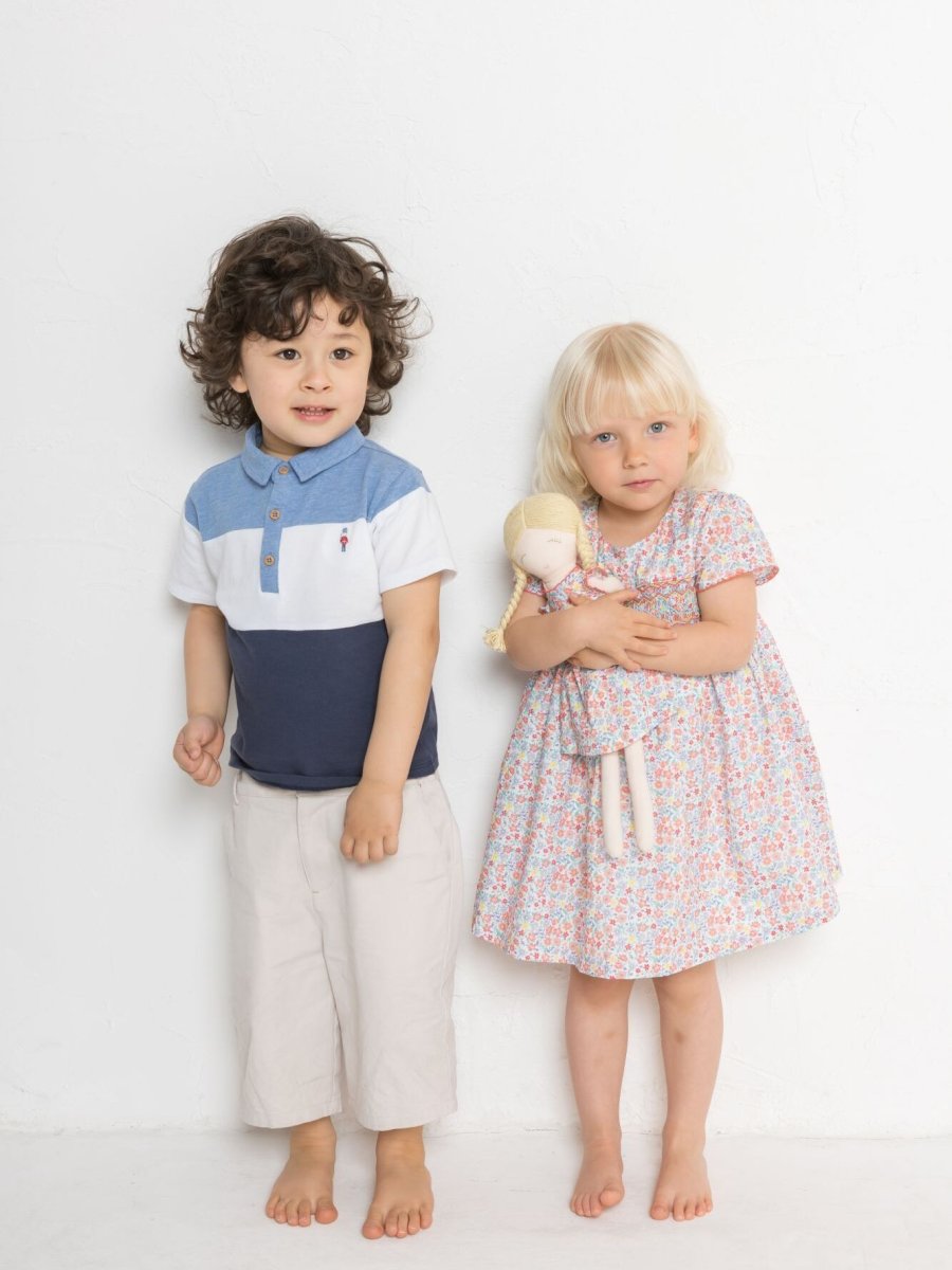 画像9: ローリープリント・ハンドスモックドレス_3-4歳用(身長 98-103cm) (9)