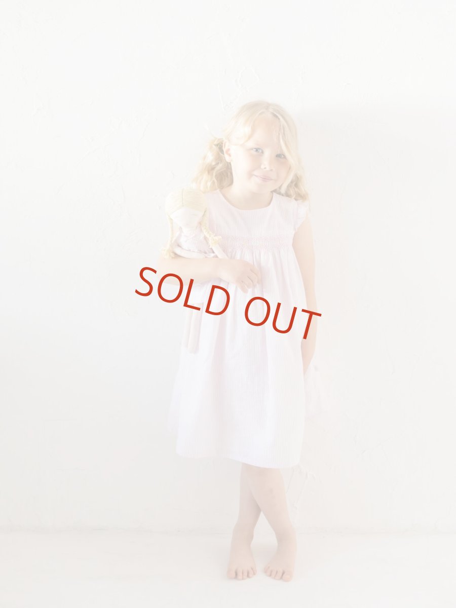 画像5: ピンクストライプスモックドレス_4-5歳用(身長 103-108cm) (5)