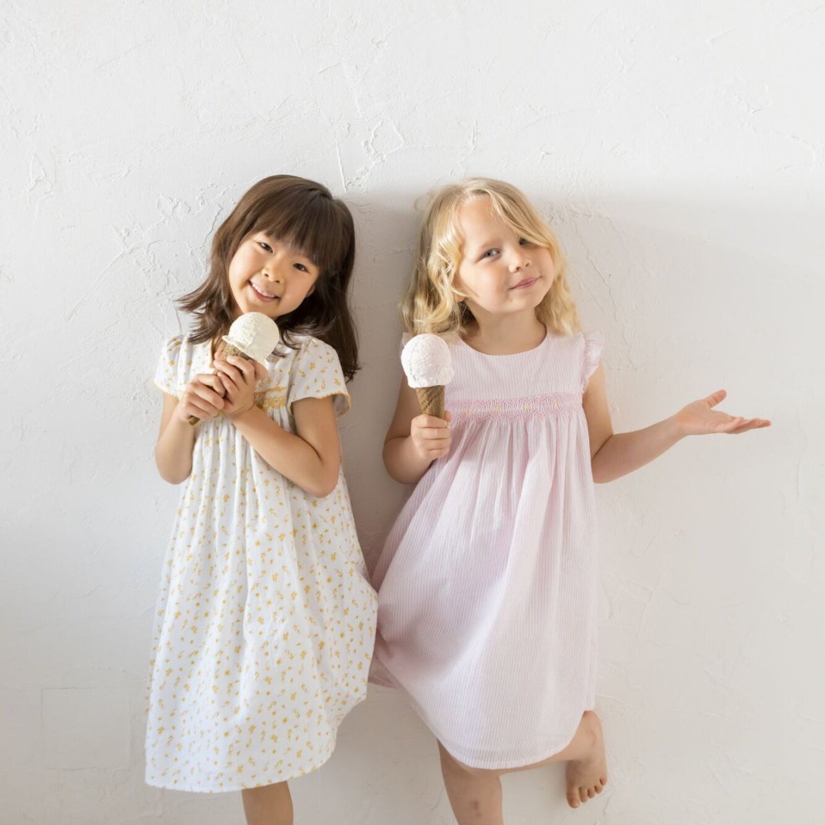 画像9: フローラルプリントスモックドレス_1-2歳用(身長 85-92cm) (9)