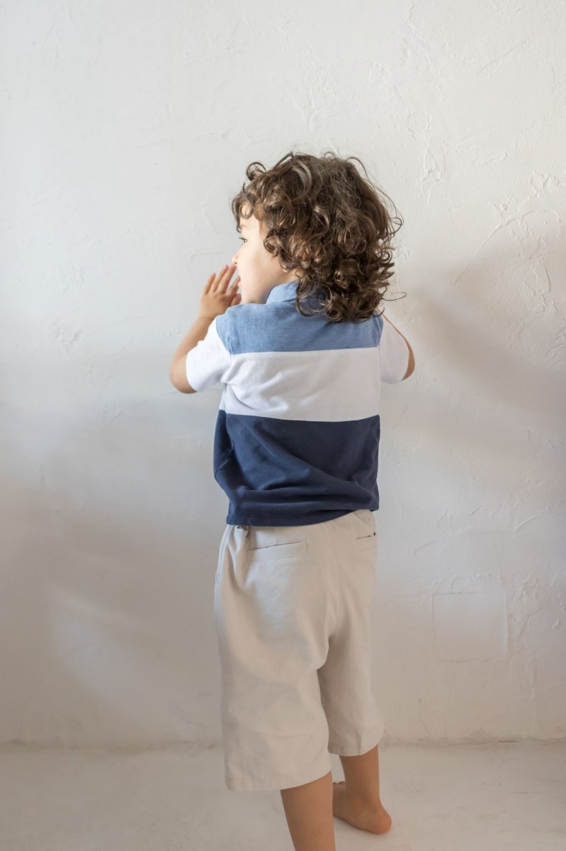 画像6: カラーブロック・ソルジャーポロ_2-3歳用(身長 90-95cm) (6)