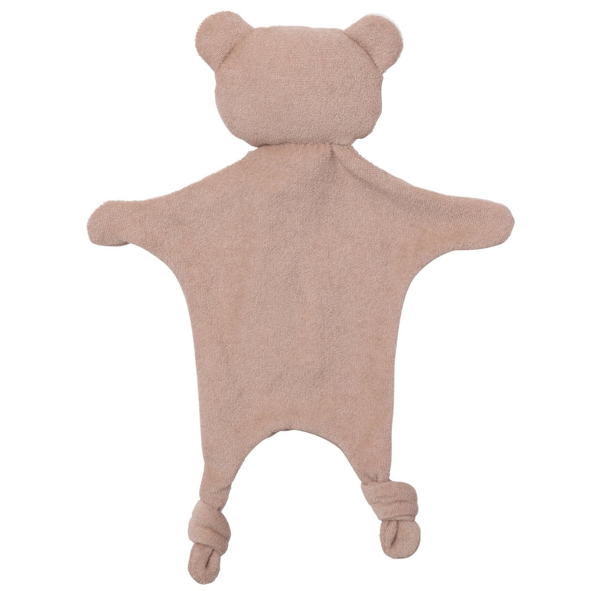 画像2: おしゃぶり・ブラウンベアー・タオル地ハンカチ (2)