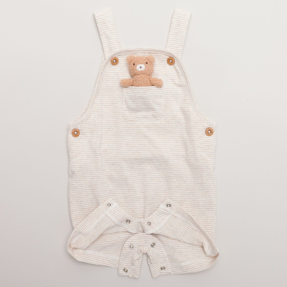 画像4: テディーベア・ショートダンガリー_6-12ヶ月用(身長 70cm) (4)