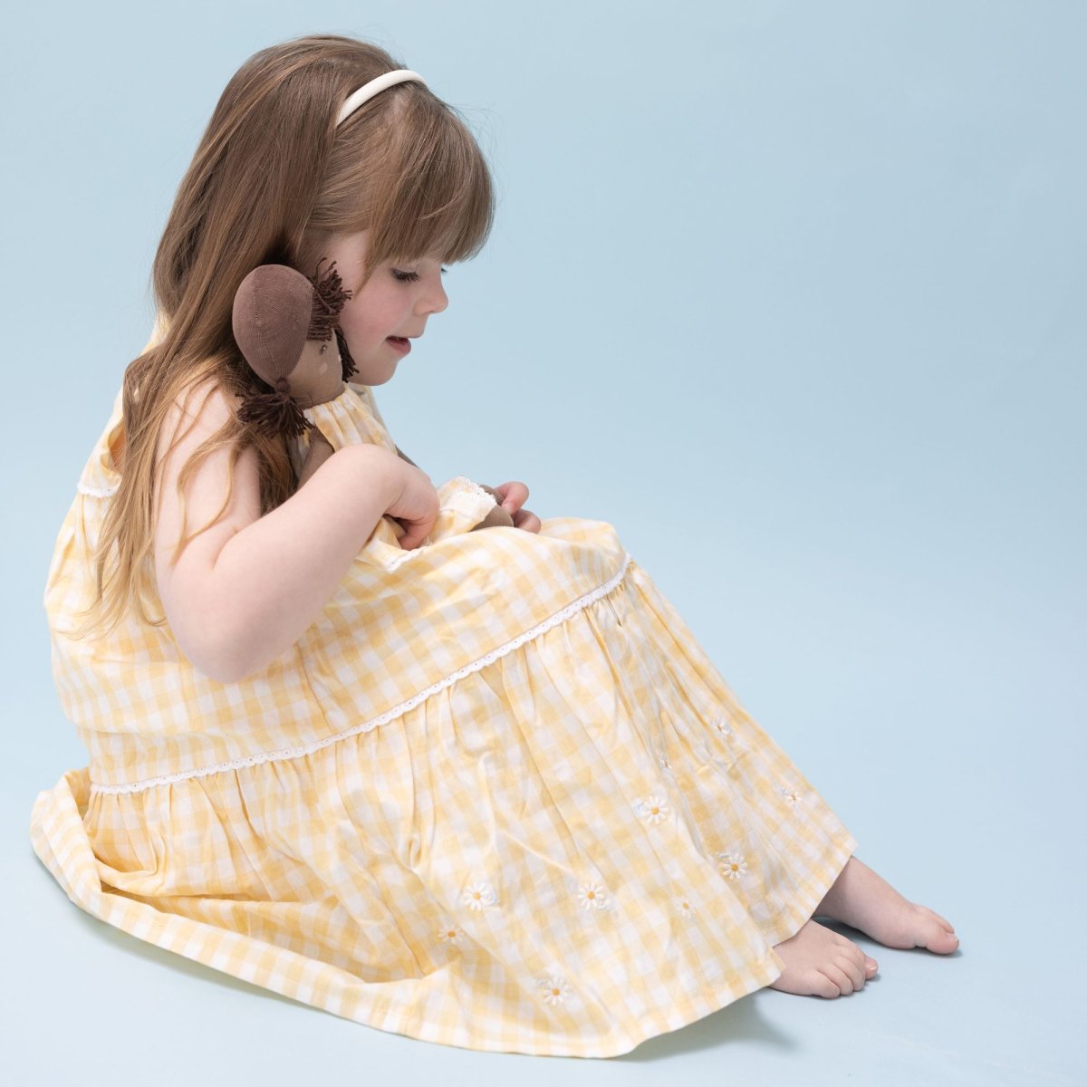 画像8: ティアードギンガムチェックドレス_6-12ヶ月用(身長 80-85cm) (8)