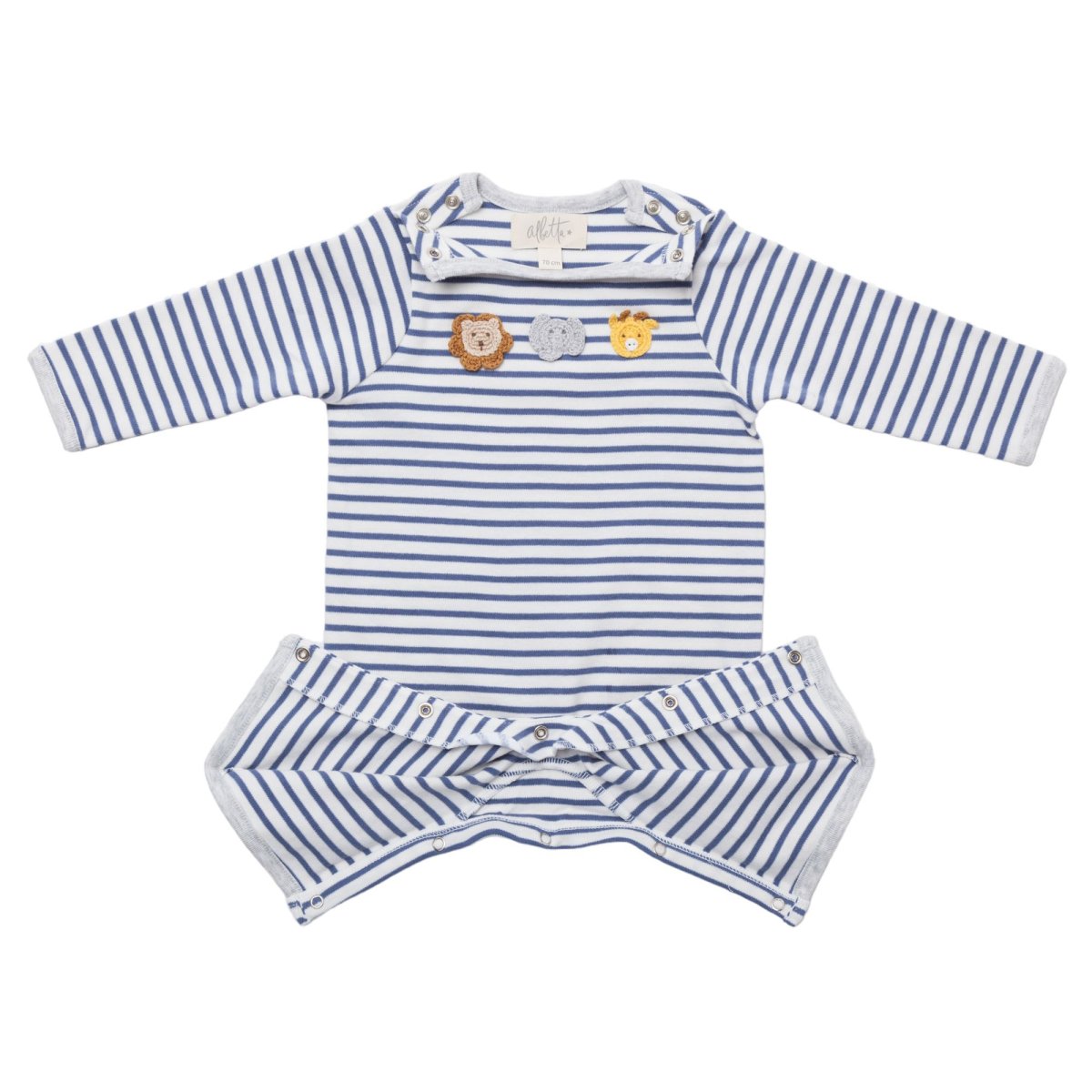 画像3: ワイルドアニマルロンパース_70cm (3)