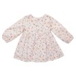 画像2: ホワイトローリープリントスモッキングドレス (2)