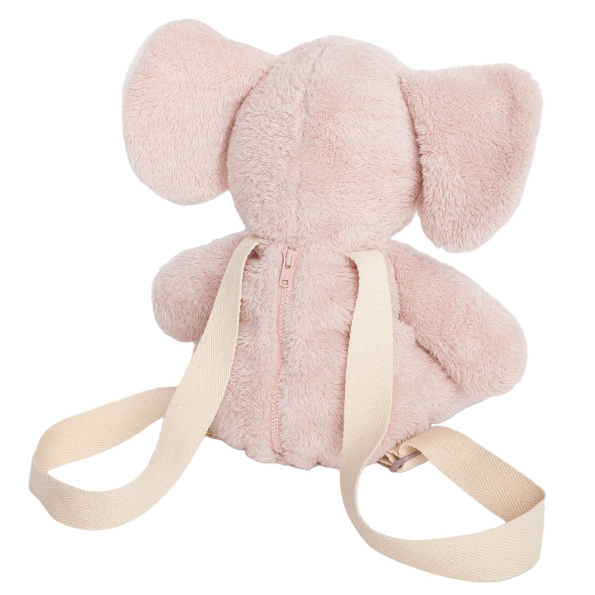 画像8: もふもふ・ピンク・ゾウリュック (8)