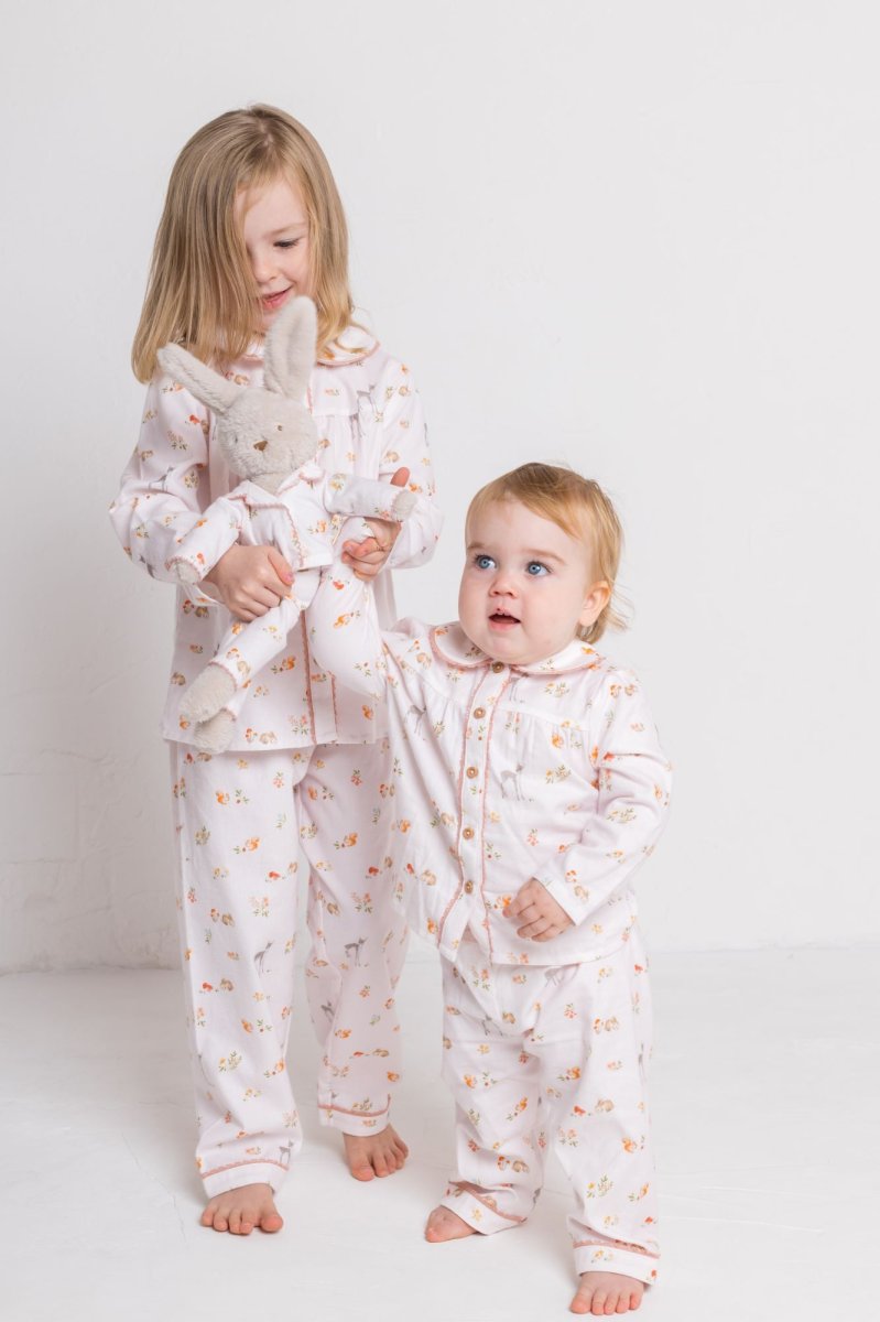 画像15: 子鹿プリントのパジャマ_2-3歳用(身長 92-98cm) (15)