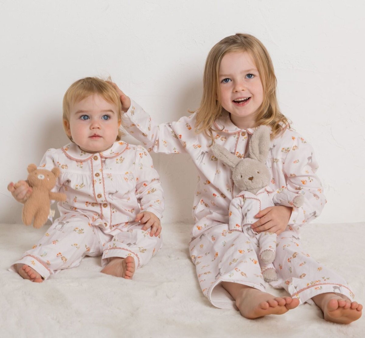 画像16: 子鹿プリントのパジャマ_2-3歳用(身長 92-98cm) (16)