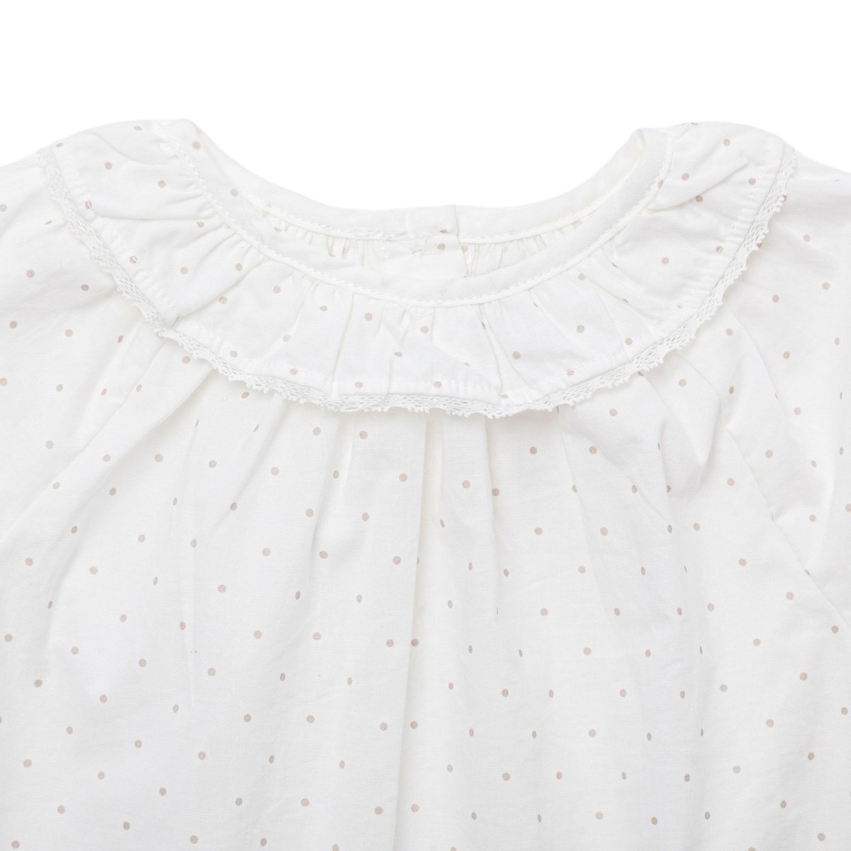 画像3: ドットプリントブラウス_4-5歳用(身長 103-108cm) (3)