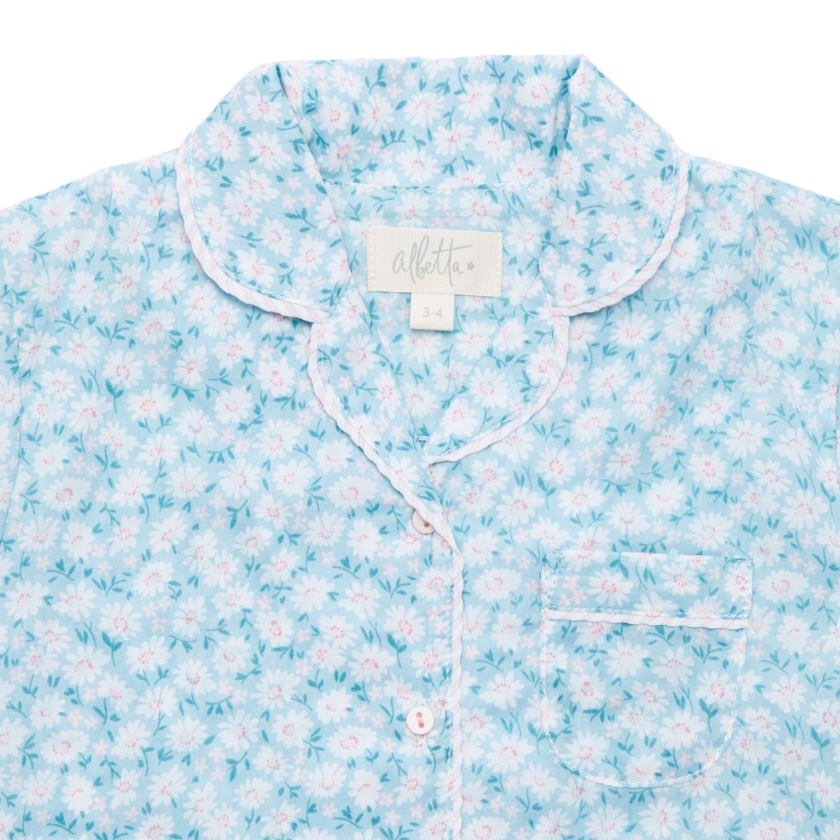 画像4: グリーンデイジー・キッズパジャマ_3〜4歳用(身長 98-103cm) (4)