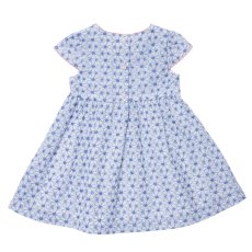 画像4: ブルーフラワー刺しゅう・ドレス_1〜6歳用 (4)