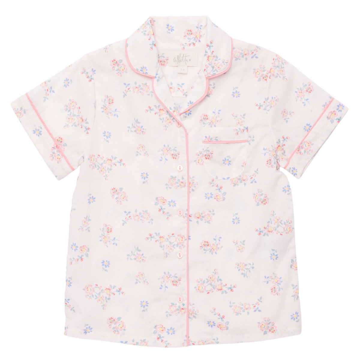 画像2: バーディーフラワー・キッズパジャマ_4〜5歳用(身長 103-108cm) (2)