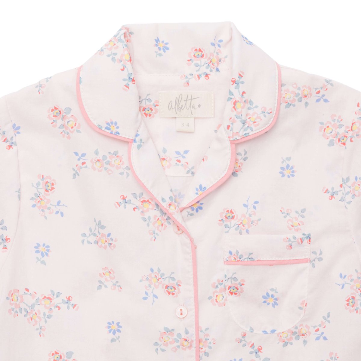 画像3: バーディーフラワー・キッズパジャマ_4〜5歳用(身長 103-108cm) (3)