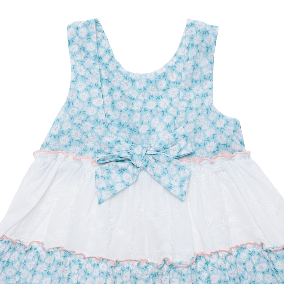 画像3: デイジー&ブロデリー・フリルティアードドレス_5〜6歳用(身長 108-114cm) (3)