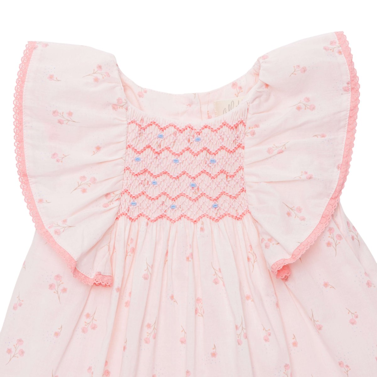 画像2: ジョージナピンク・ハンドスモックドレス_1〜2歳用(身長 85-92cm) (2)