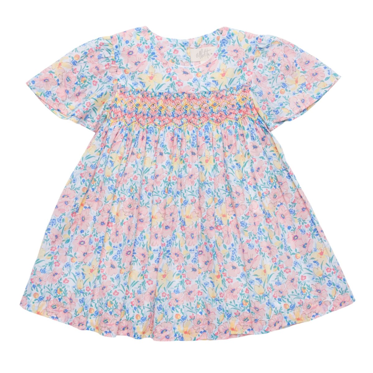 画像3: ロレッタ・ハンドスモックドレス_4〜5歳用(身長 103-108cm) (3)