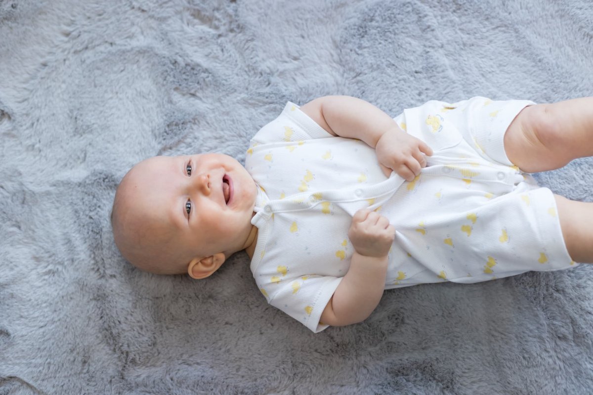 画像9: ひよこプリント・ベビーベスト_80cm (9)